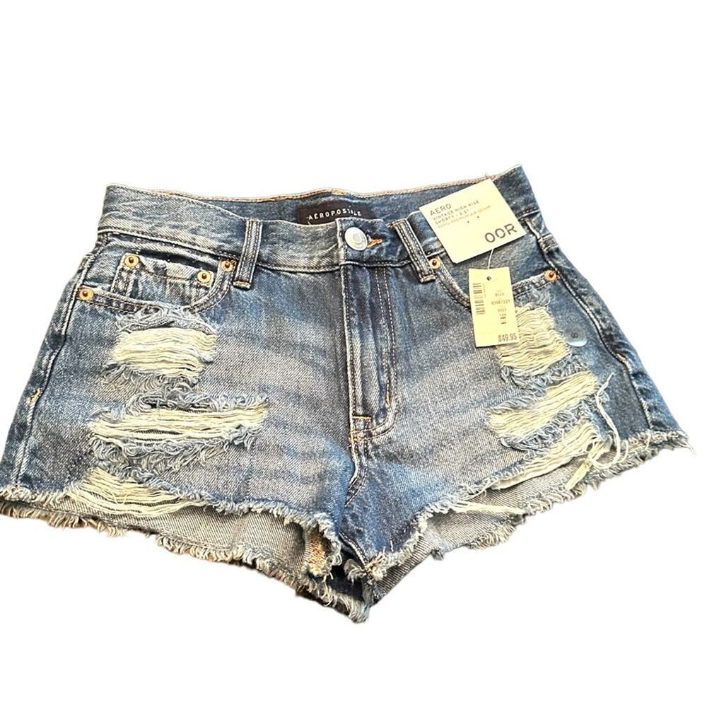 Aeropostale Aero vintage high rise Shorty 2.5“ NWT $49.95 Size 00